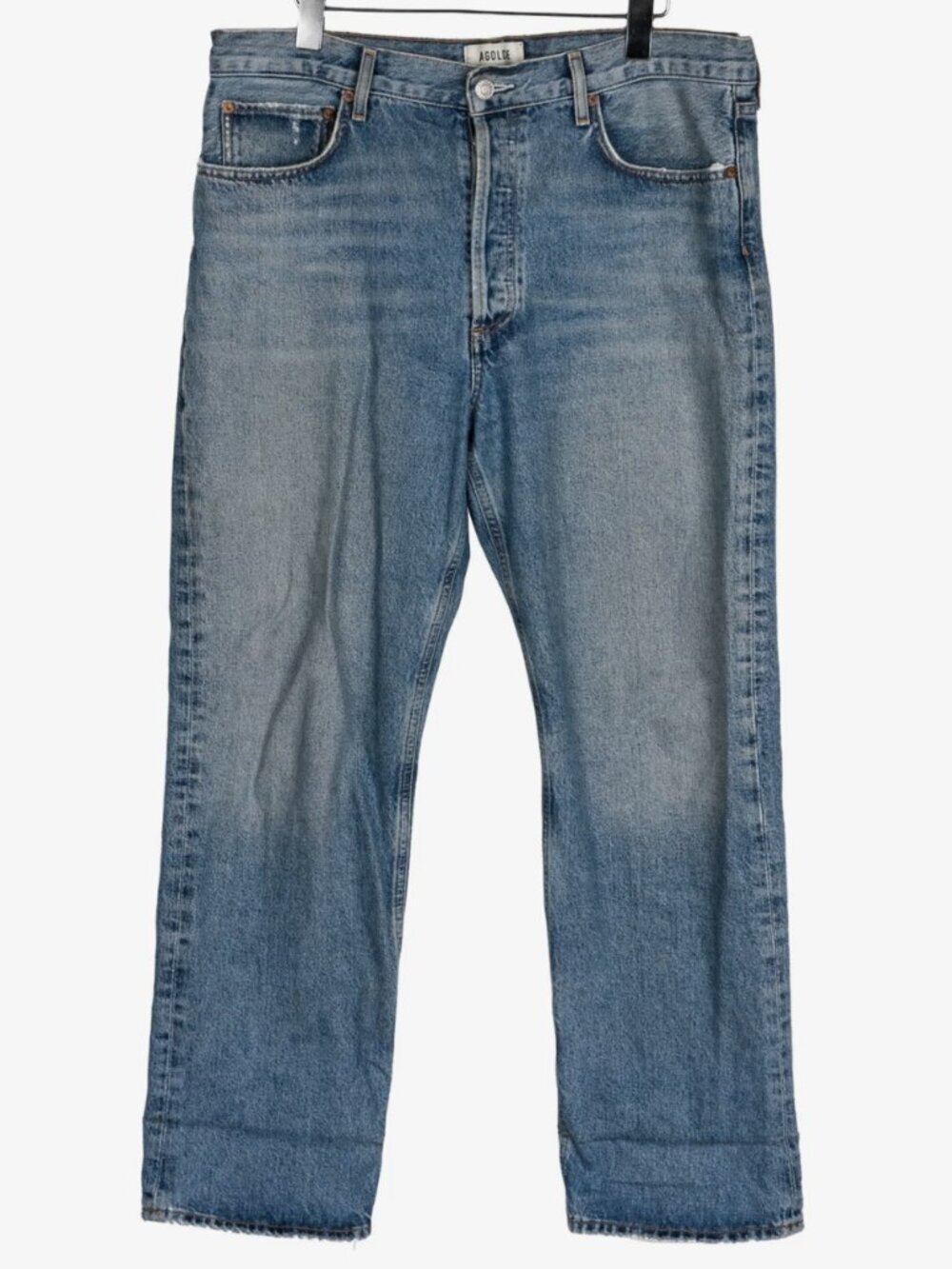 AGOLDE Fran Low Slung Straight Jeans Tag 30 Low Waist 36 - Picture 4 of 8